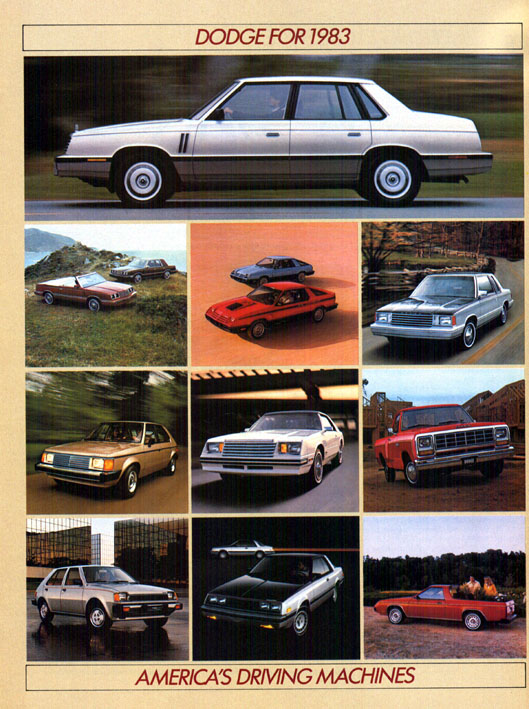 1983 Dodge Brochure